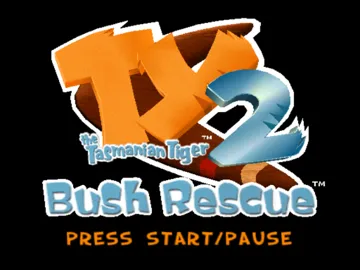 TY the Tasmanian Tiger 2 - Bush Rescue screen shot title